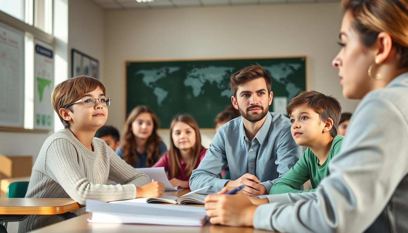 Students collaborating in study space